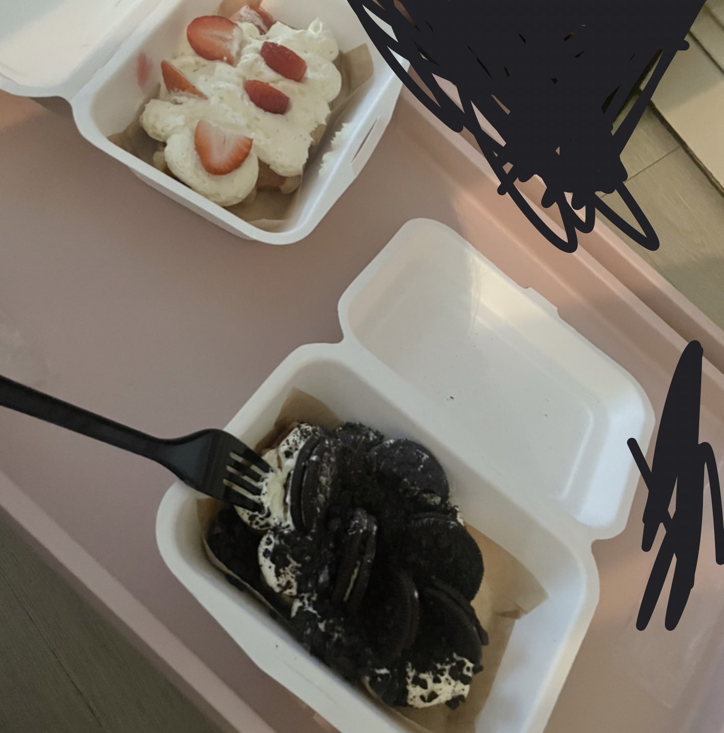 위 생크림 듬뿍 딸기케이크 5500원 썸네일