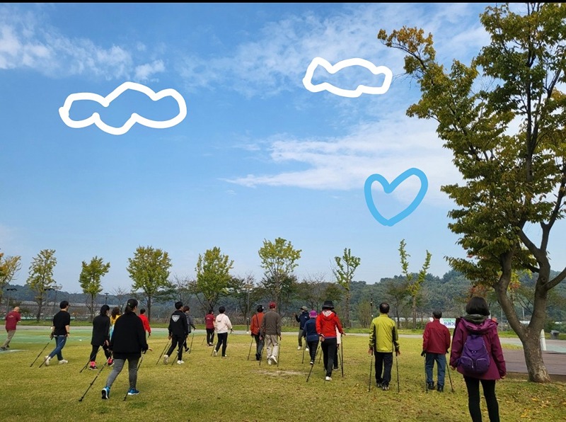 자세교정) 누구나 노르딕워킹 모임♡ 썸네일
