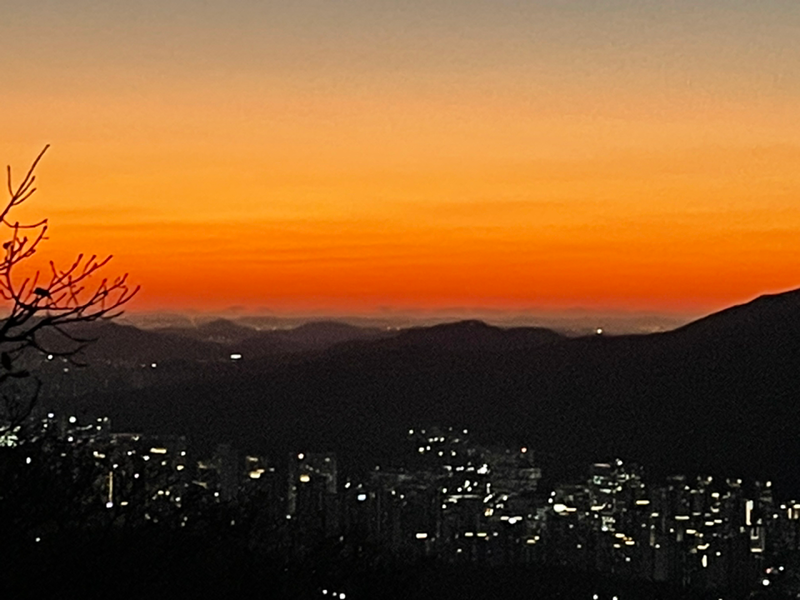 청계산 야등(명산산행) 썸네일