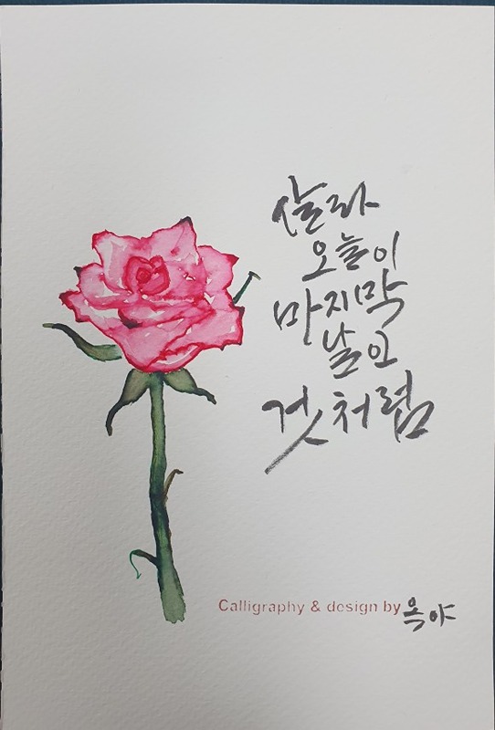 서예 캘리그라피 붓글씨 동아리 썸네일