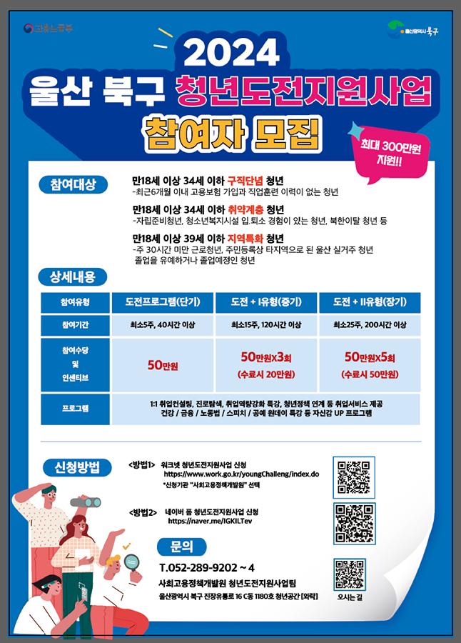 울산 북구 청년도전지원사업 참여자 모집중!!!! 썸네일