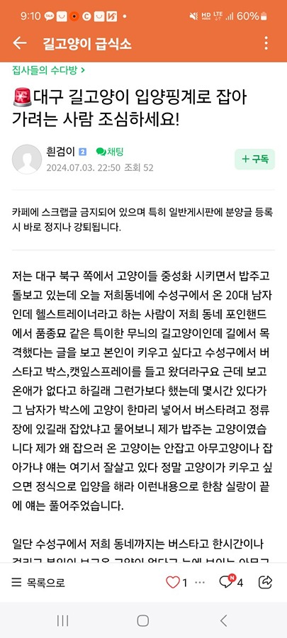 고양이무작위로잡아간답니다 썸네일