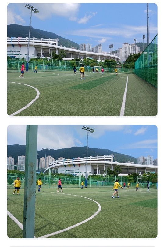 내일 아침 8시부터 공차실분(부산중구조기축구) 썸네일