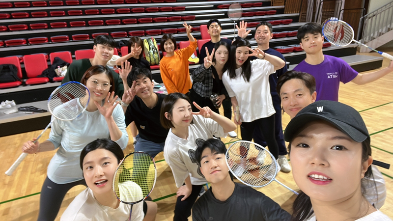 부산 스포원 배드민턴 크루🏸